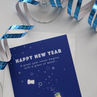 Foldet kort, Happy New Year