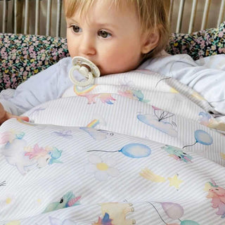 Sängkläder, Bomull, Enhörning