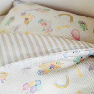 Sängkläder, Bomull, Enhörning