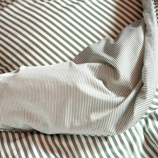 Sängkläder, bomull, Happy Green