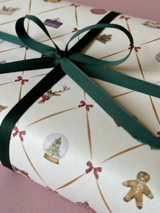 Presentband, 9 mm ribbad, 10 m