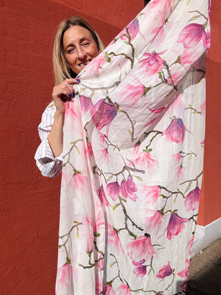 Bomuldstørklæde, Magnolia Cream