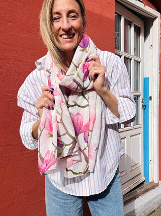 Bomuldstørklæde, Magnolia Cream