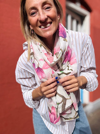 Bomuldstørklæde, Magnolia Cream