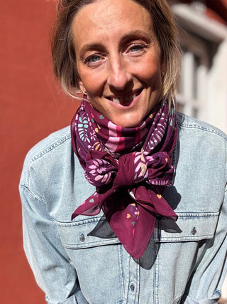 Bomuldstørklæde, Love Dove, Pink