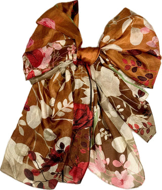 Silketørklæde, Botanical, Brown