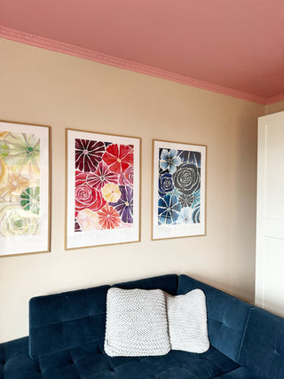 Plakat, Flora Galore, Red