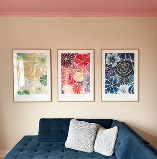 Plakat, Flora Galore, Red