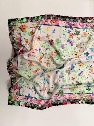 Silketørklæde,Wild Butterflies