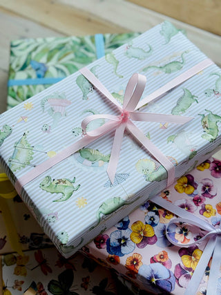 Presentband, 9 mm ribbad, 10 m