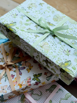 Presentband, 9 mm ribbad, 10 m