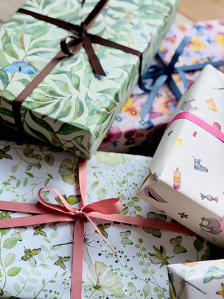 Presentband, 9 mm ribbad, 10 m