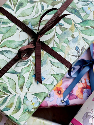 Presentband, 9 mm ribbad, 10 m