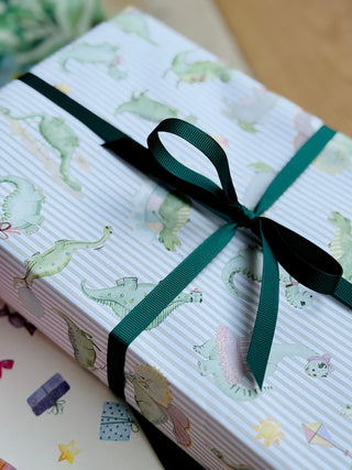 Presentband, 9 mm ribbad, 10 m