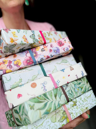 Presentband, 9 mm ribbad, 10 m