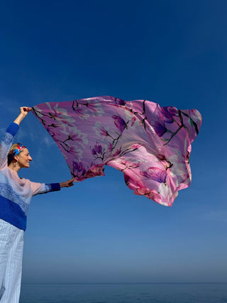 Silketørklæde, Magnolia Galore