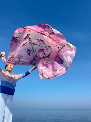 Silketørklæde, Magnolia Galore