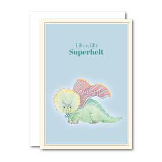 Lille foldet kort, Superhelt