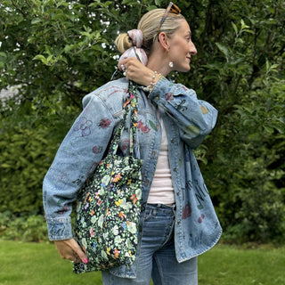 Tygpåse, 100% bomull, Papillon