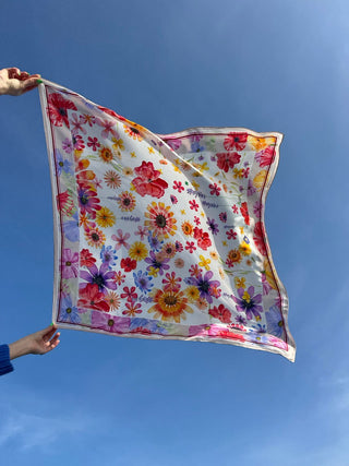 Silketørklæde, Wild Flowers
