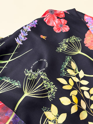 Silketørklæde, Wild Poppy