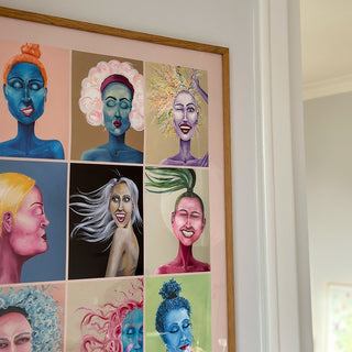 Affisch, känslor, så många känslor