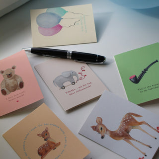 Litet vikt kort, Play, Creme Bambi