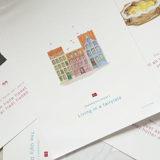 Affisch, dansk, Living In A Fairytale