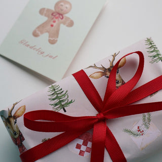 Presentpapper, 5 m, Rådjur