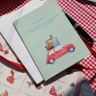 Vikt karta, årstider, köra hem