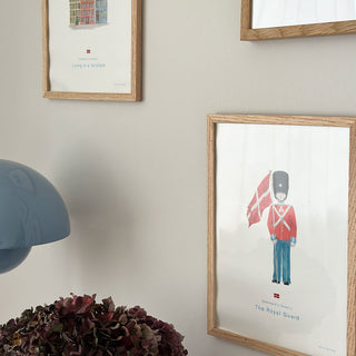 Affisch, dansk, Kungliga Gardet