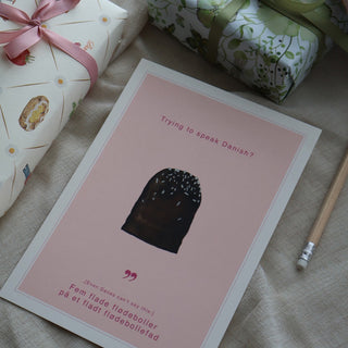 Kort, dansk, gräddbulle