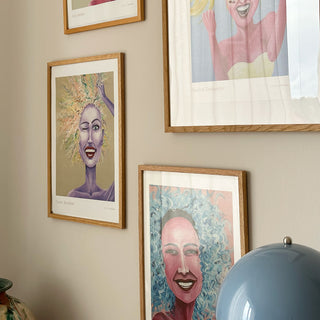 Affisch, känslor, kaviarregnbåge