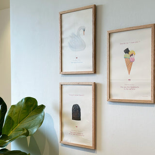 Affisch, dansk, ful ankunge