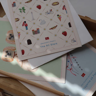 Kort, dansk, The All stars