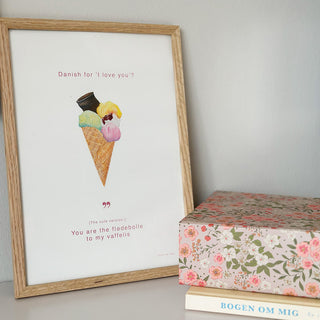 Affisch, dansk, Waffelis