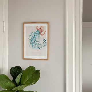 Affisch, Zodiacs, Vattumannen / Vattenbäraren