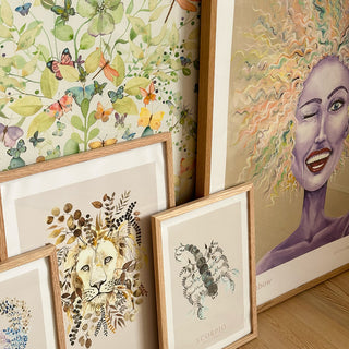 Affisch, känslor, kaviarregnbåge