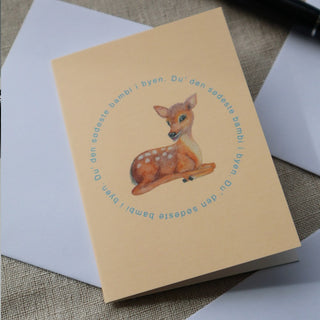 Litet vikt kort, Play, Creme Bambi