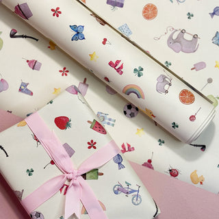 Presentpapper, 5 m, Play