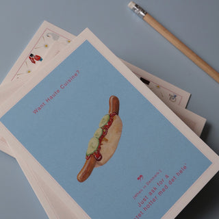 Vikt kort, danskt, Hotdog