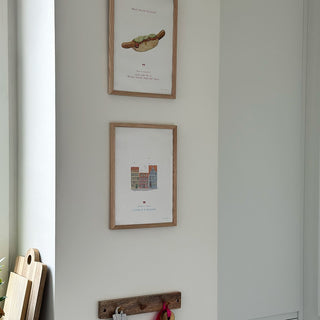 Affisch, dansk, varmkorv