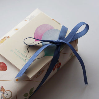 Presentband, 9 mm ribbad, 10 m