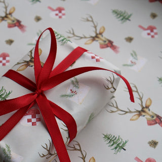 Presentpapper, 5 m, Rådjur