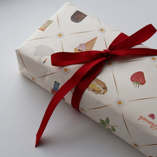 Presentband, 9 mm ribbad, 10 m