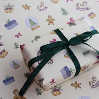 Presentpapper, 5 m, Cookie