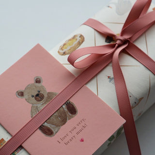 Presentband, 9 mm ribbad, 10 m