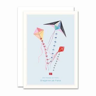 Karta, danska, Drakar på Fanø