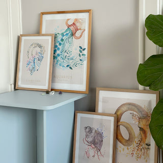 Affisch, Zodiacs, Väduren / Väduren