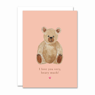 Litet vikt kort, Play, Bear